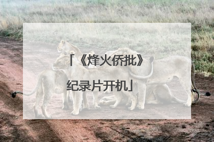 《烽火侨批》纪录片开机