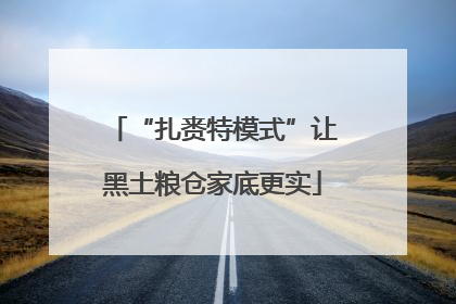 “扎赉特模式”让黑土粮仓家底更实