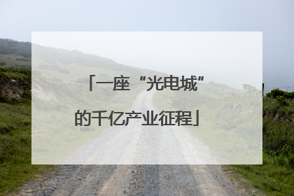一座“光电城”的千亿产业征程
