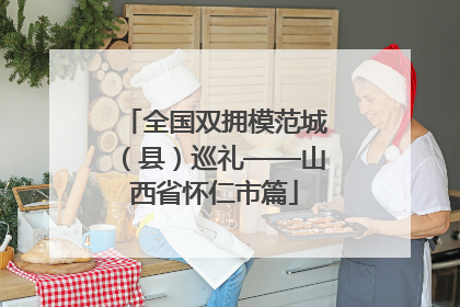 全国双拥模范城（县）巡礼——山西省怀仁市篇