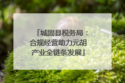 城固县税务局：合规经营助力元胡产业全链条发展