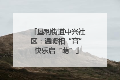 垦利街道中兴社区：温暖相“育” 快乐启“萌”