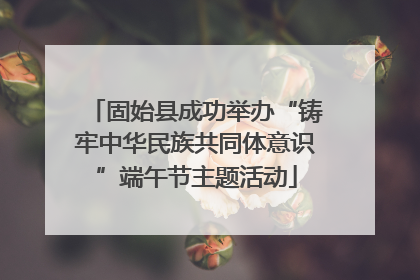 固始县成功举办“铸牢中华民族共同体意识”端午节主题活动