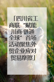 四川省工商联“赋能川商·链通全球”首场活动聚焦外贸企业应对贸易摩擦