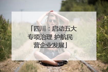 四川：启动五大专项治理 护航民营企业发展