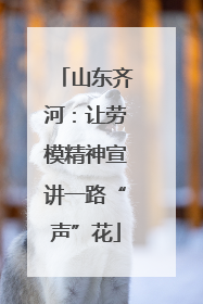 山东齐河：让劳模精神宣讲一路“声”花