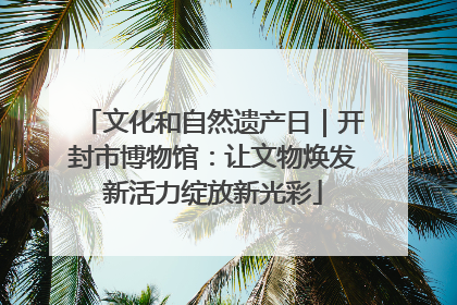 文化和自然遗产日｜开封市博物馆：让文物焕发新活力绽放新光彩