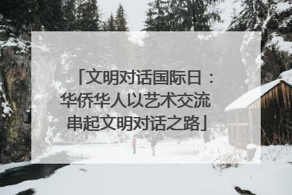 文明对话国际日：华侨华人以艺术交流串起文明对话之路
