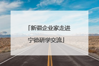 新疆企业家走进宁德研学交流