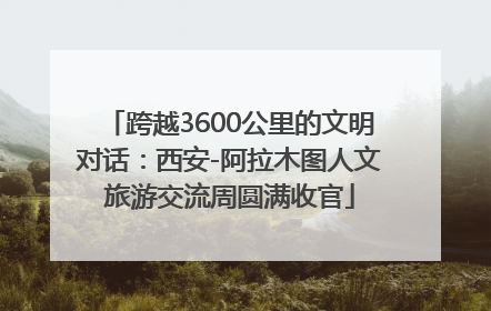跨越3600公里的文明对话：西安-阿拉木图人文旅游交流周圆满收官