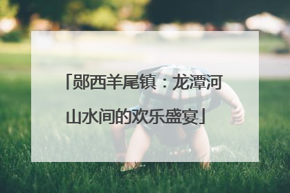 郧西羊尾镇：龙潭河山水间的欢乐盛宴