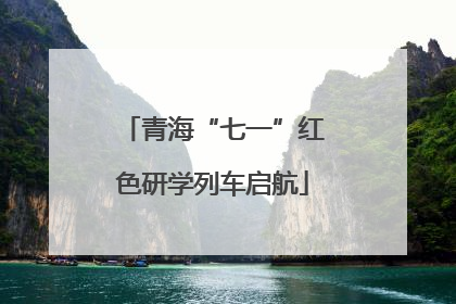 青海“七一”红色研学列车启航