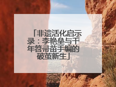 非遗活化启示录：李艳垒与千年笤帚苗手编的破茧新生