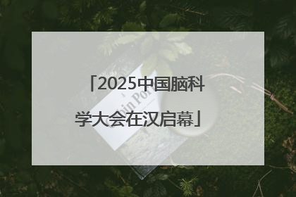 2025中国脑科学大会在汉启幕
