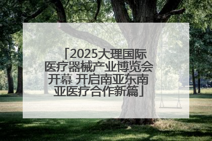2025大理国际医疗器械产业博览会开幕 开启南亚东南亚医疗合作新篇