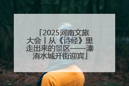 2025河南文旅大会丨从《诗经》里走出来的景区——溱洧水城开街迎宾